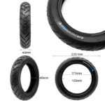 Neumático tubeless 9x2 [EWHEEL PANTHERURBAN runflat] - negro - Imagen 2