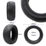 Neumático tubeless Slick 100/55-6.5 [Xuancheng] - Imagen 2