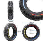 Rueda maciza 8,5x2,5-6,1 [Cityeye] - tricolor - Imagen 2