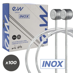 Cable de freno 3m acero inoxidable - 100 PCS