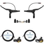 Kit de freno hidráulico negro Y5 Delantero L trasero L [NUTT] - Imagen 4