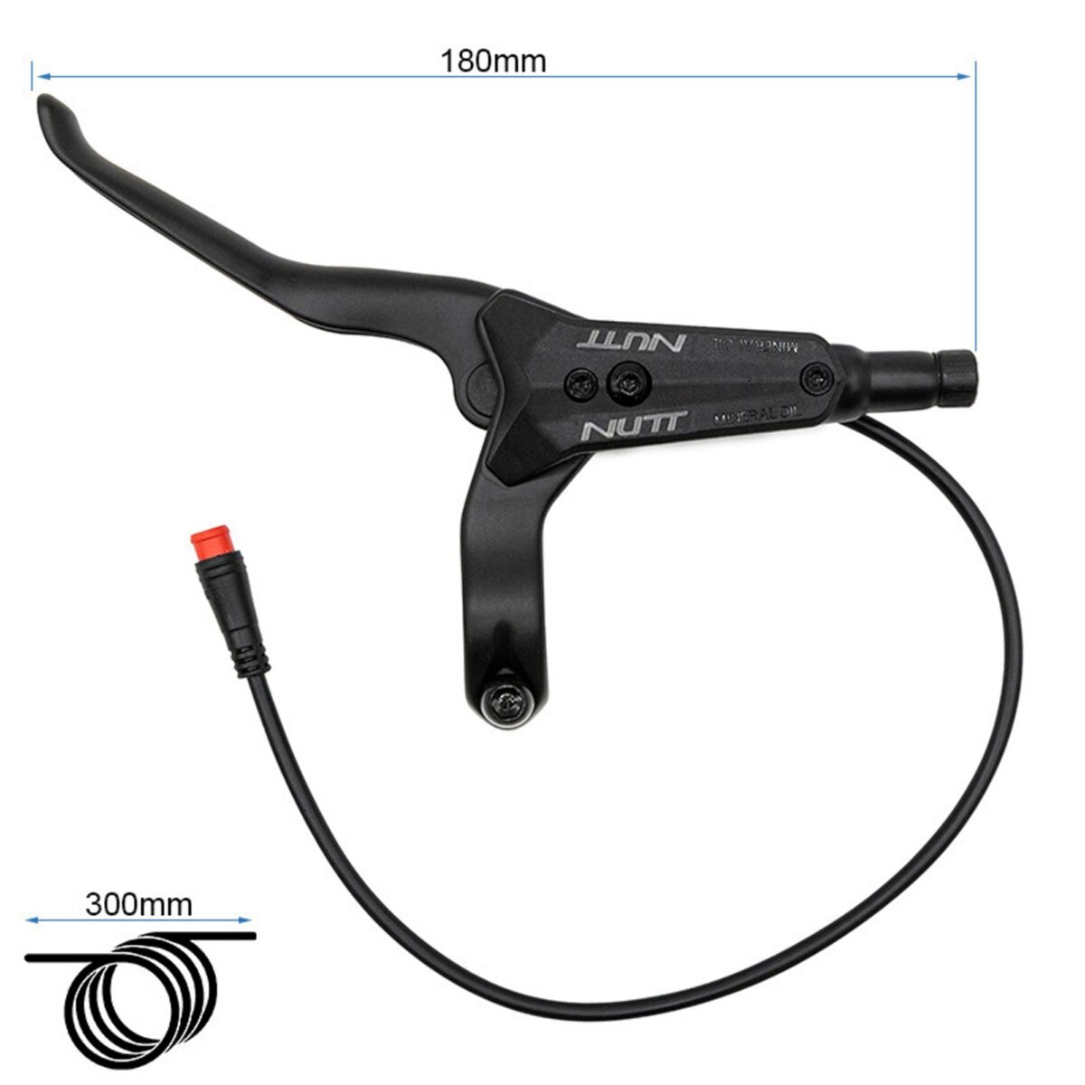 Kit de freno hidráulico negro Y5 NUTT delantero L trasero L - Imagen 6