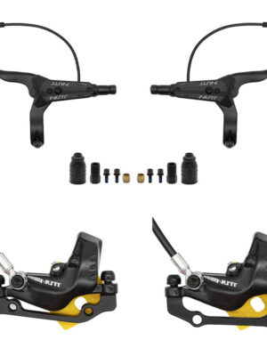 Kit de freno hidráulico negro Y5 Delantero L trasero L [NUTT]