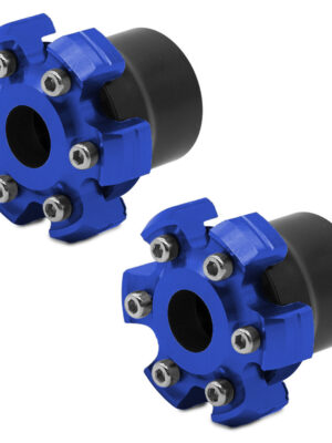 Protector decorativo anticaídas para eje motor o llanta EWTB-006 azul