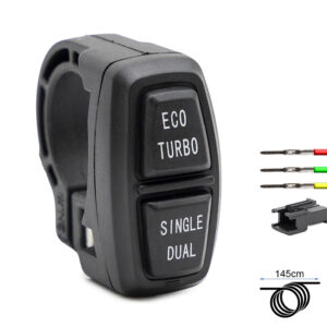 Botonera ECO TURBO SINGLE DUAL - 1,5m - conector SM