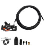Kit 2 Freno hidráulico negro A5-D Delant - Imagen 3