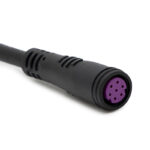 Conector waterproof 8mm 7 pin - Imagen 2