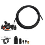 Kit 3 Freno hidráulico negro A5-D Trasero [Nutt] - Imagen 3