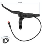 Kit de freno hidráulico negro Y5 Delantero R trasero L [NUTT] - Imagen 5