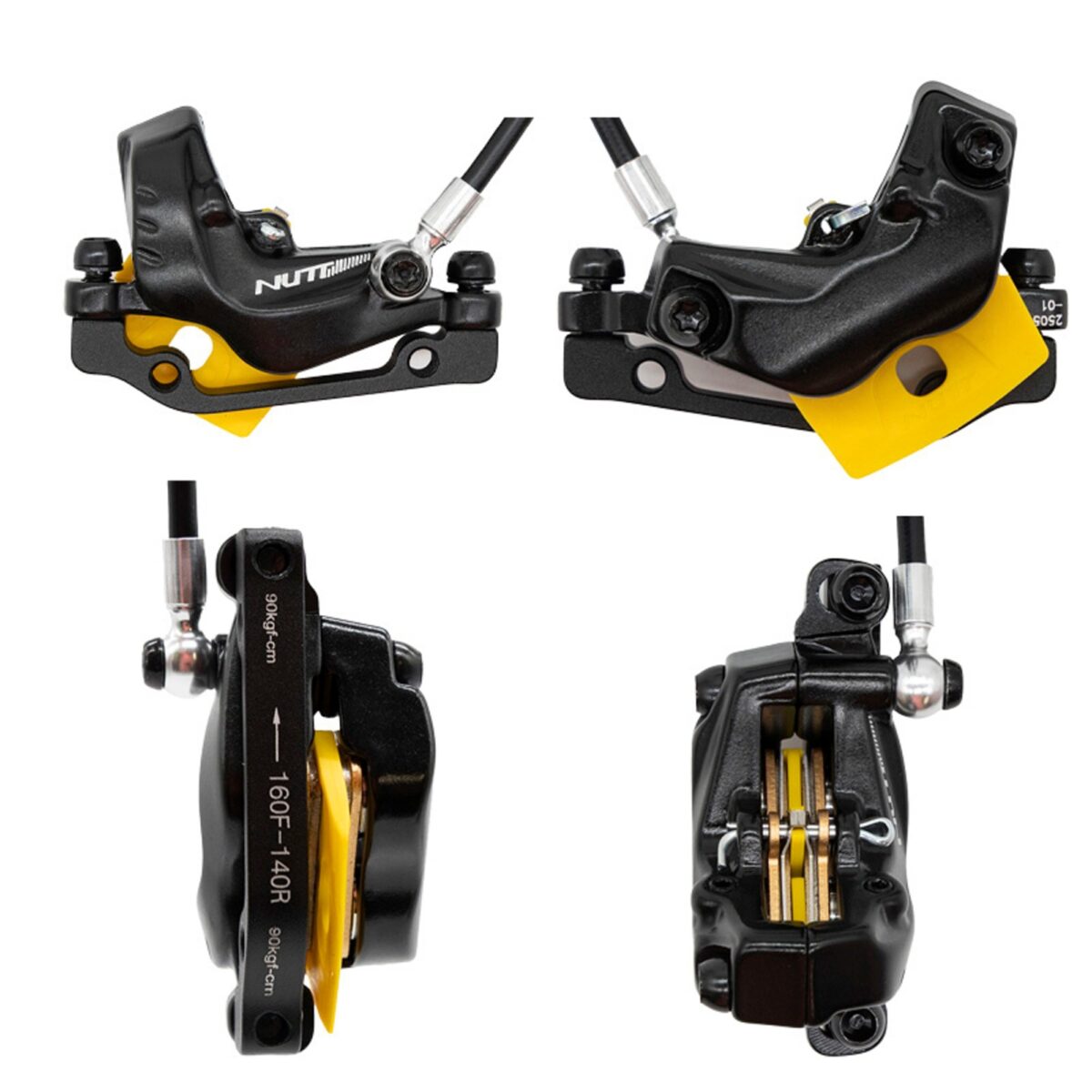 Kit de Freno Hidráulico Negro Y5 Delantero R Trasero L [NUTT] - Imagen 6