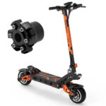 Protector Decorativo Anticaídas para Eje Motor o Llanta EWTB-006 Negro - Imagen 4