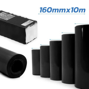 Termorretráctil negro 160m 10M