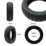 Neumático Tubeless Offroad 10x2,75-6,5 [Ewheel] RUNFLAT - Imagen 2