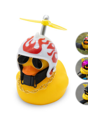 PTO-006 Pato casco hélice fuego