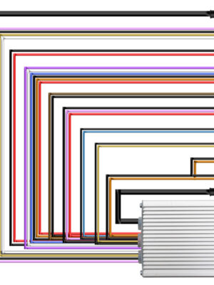 Controladora 52V 25A+25A ECOXTREM M41 TANK DUAL MOD: CHK2-K1-03