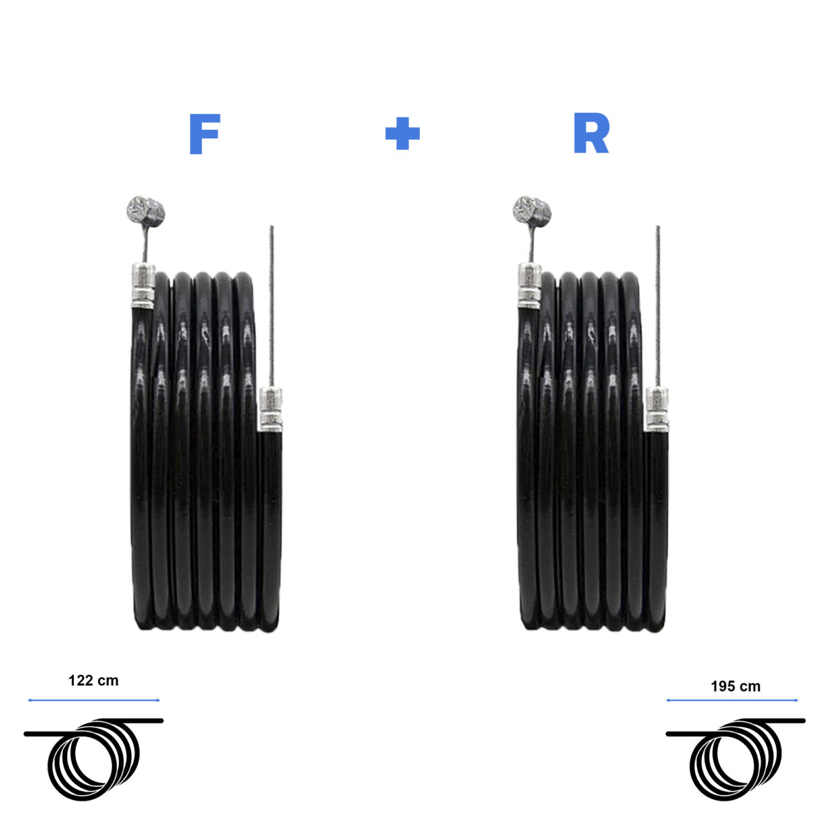 Kit cables freno delantero + trasero Smartgyro MAX2 - Imagen 2