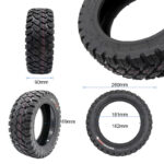 Ewheel neumático tubeless offroad 90/65-6,5 Rhinotrack con gel para patinete eléctrico - Imagen 2