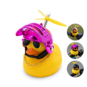 PTO-003 Pato casco hélice violeta