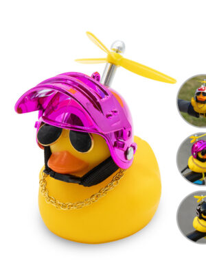 PTO-003 Pato casco hélice violeta