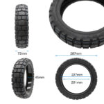 Neumático tubeless 12x2,5 CY416 con GEL [Yuanxing] - Imagen 2