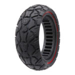 Rueda maciza 10x3,0/255x80 (80/65-6) roja [Amitor]