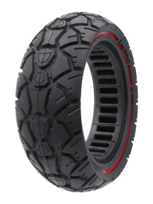 Rueda maciza 10x3,0/255x80 (80/65-6) roja [Amitor]