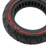 Rueda maciza 10x3,0/255x80 (80/65-6) roja [Amitor] - Imagen 5