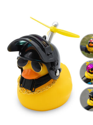 PTO-008 Pato casco hélice negro