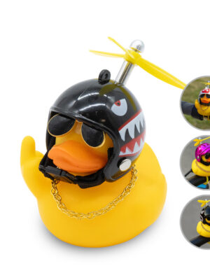 PTO-011 Pato casco hélice tiburón con dedo