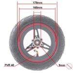 Llanta 6,5"/B50 roja Smartgyro Zwheel patinete eléctrico - Imagen 2