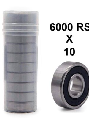 Rodamiento de bolas 6000RS - 10uds