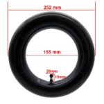 Cámara de Aire 80/65-6 VC 90x90° Ewheel (10x3 / 255x80) - Imagen 5
