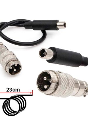 Adaptador aéreo GX16 a DC8 para Xiaomi