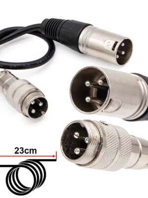 Adaptador aéreo GX16 a XLR