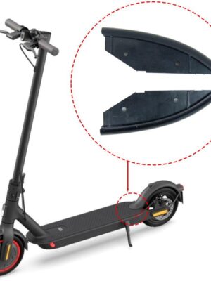 Embellecedor trasero del chasis negro para Xiaomi M365, Essential y 1S