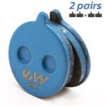 Pastilla de freno CT005-C cerámica [Ewheel] - 2 juegos compatibles con múltiples patinetes eléctricos