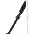 Caballete 190mm negro - Con soporte vertical