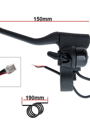 Maneta con hall y timbre L para Xiaomi M365 / PRO / PRO2 / 1S / Mi3