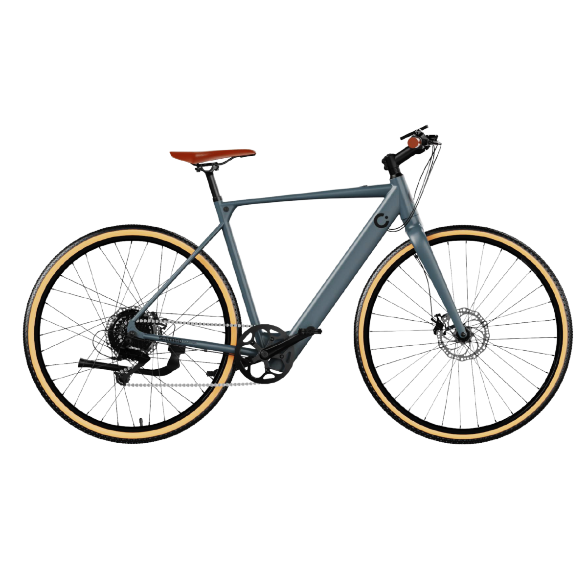 Cecotec bicicleta eléctrica urbana Sprint Silver E-bike 28” 70 km Shimano Altus - Imagen 2