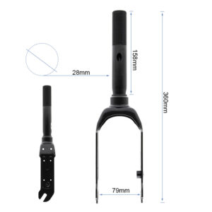 Horquilla delantera del E2 Pro E