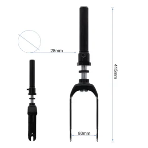 Horquilla delantera original Ninebot Max G2 E - version 2025