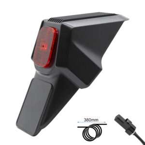 Conjunto de guardabarros trasero Ninebot ZT3 Pro - negro