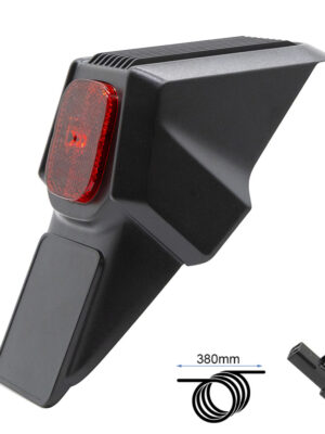 Conjunto de guardabarros trasero Ninebot ZT3 Pro - negro