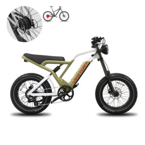 COMMANDO ebike FATBIKE Marrón militar