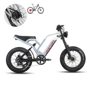 NAVY ebike FATBIKE Azul naval/Blanco