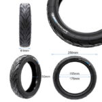 Neumático tubeless 60/70-7 [EWHEEL] para patinete eléctrico - Imagen 2