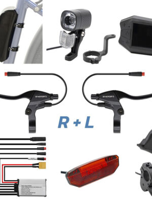 Kit electrónica para bicicleta EWEBK-001