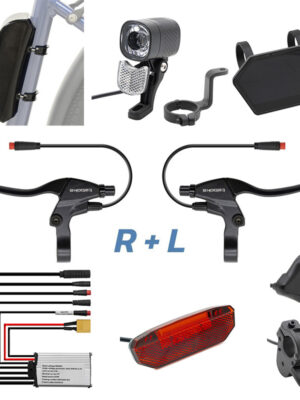 Kit electrónica para bicicleta EWEBK-002