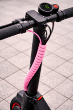 RiuScooter Organizador de Cables en Espiral, Protector de Cable Rosa, Envoltura Flexible para Gestión de Cables, s, Rosa - Imagen 3