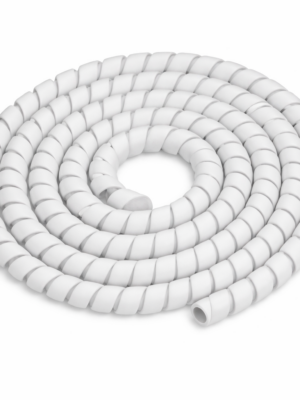 RiuScooter Organizador de Cables en Espiral, Funda Protectora para Cables de , Blanco